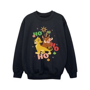 The Lion King Girls Ho Ho Ho Sweatshirt / Black